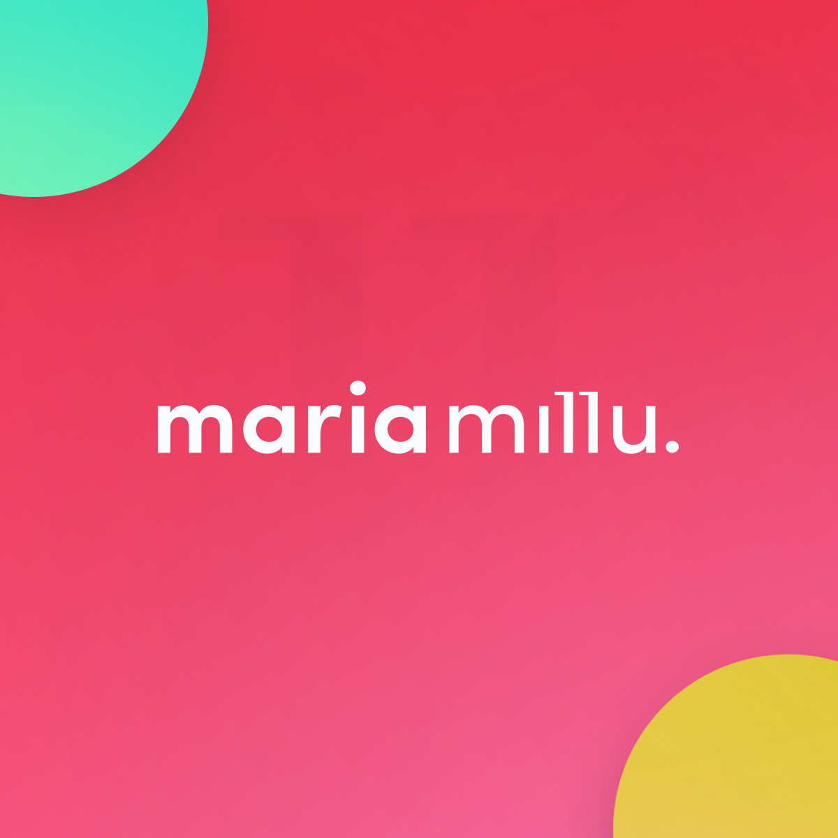 Branding – Maria Millu